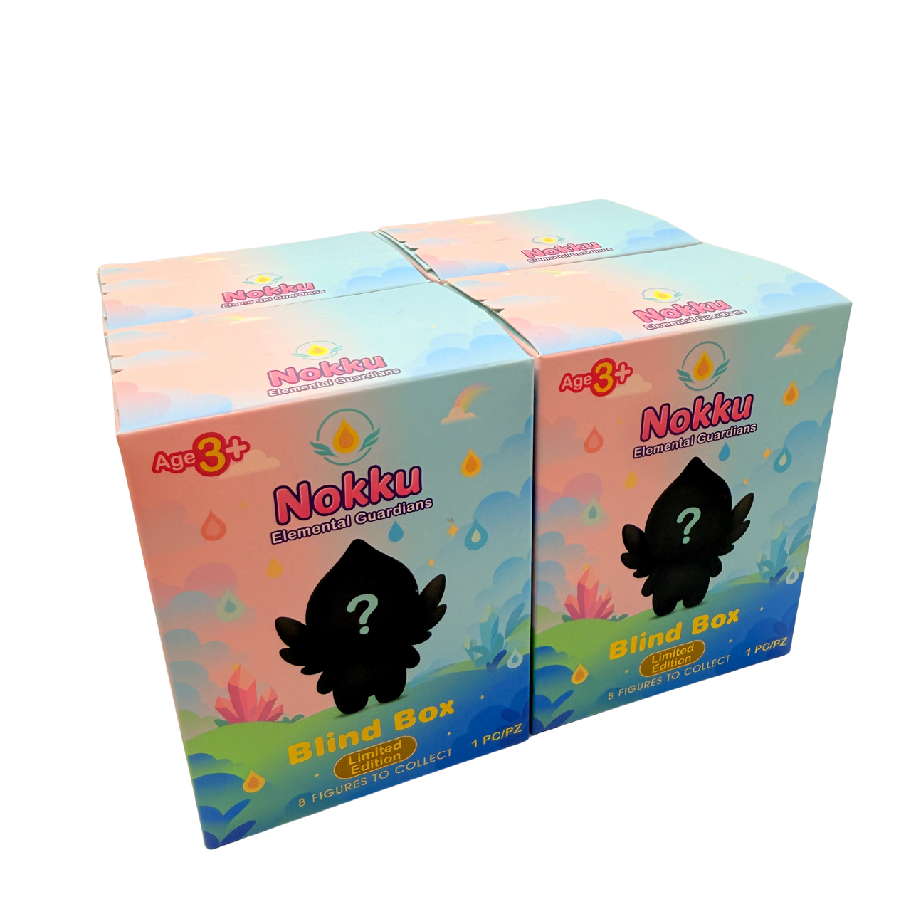Lot de 4 Boites Mystère Nokku – Nokku Édition Limitée